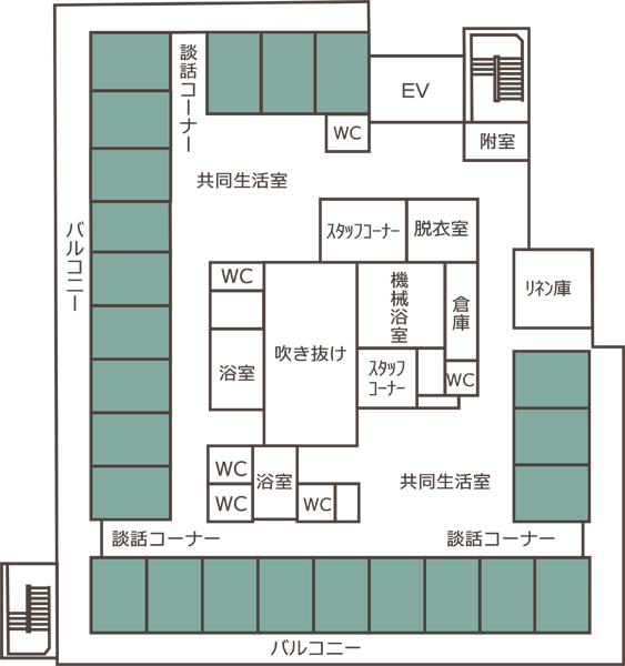 フロア見取り図1